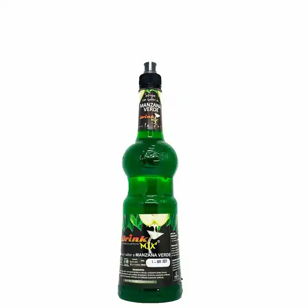 Drink Mix Sirope con Sabor a Manzana Verde