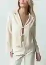 Camisa Loren Mujer Amarillo Resplandor Claro T M 512G392 Naf Naf
