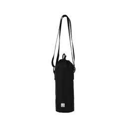 Bolso Porta Botella de Nylon Negro Miniso