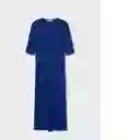 Vestido Marge-W Azul Talla Xs Mujer Mango