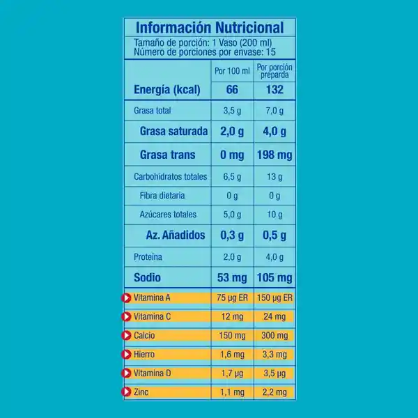 Alimento lácteo EL RODEO Nutri-Rinde x 405g