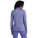 Under Armour Buzo H 1/2 Zip- Twist de Mujer Morado Talla XS