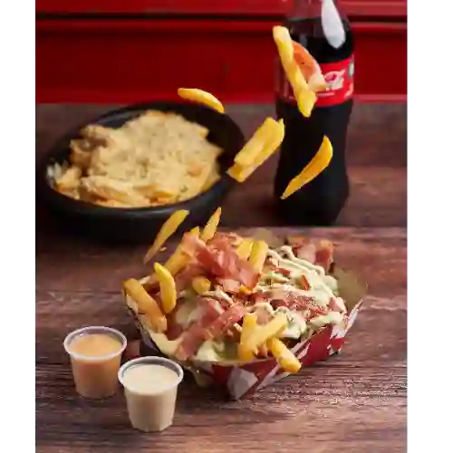Salchipapa personal