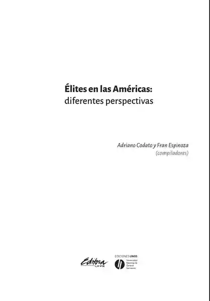 Elites En Las Americas: Diferentes Perspectivas