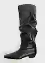 Botas Shouly Negro Talla 39 Mujer Mango