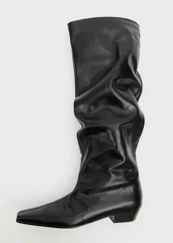 Botas Shouly Negro Talla 39 Mujer Mango