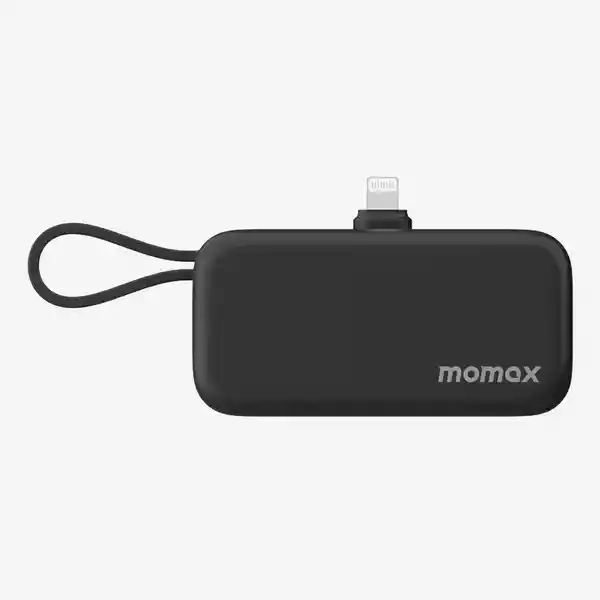 Momax Batería Ligera Lightning Negro 5000mah