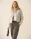 Chaqueta Gris Puro Claro Talla M 422G206 Esprit