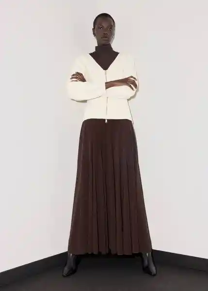 Chaqueta Chillida Crudo Talla L Mujer Mango