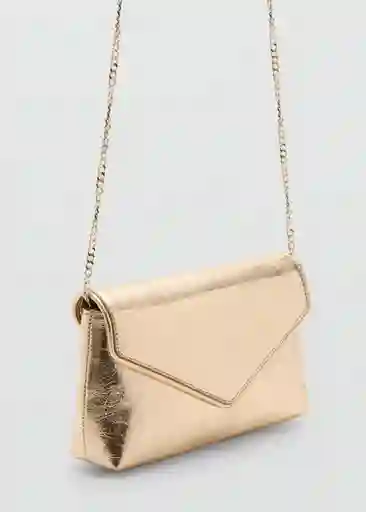 Bolso P Eugenia Oro Mujer Mango