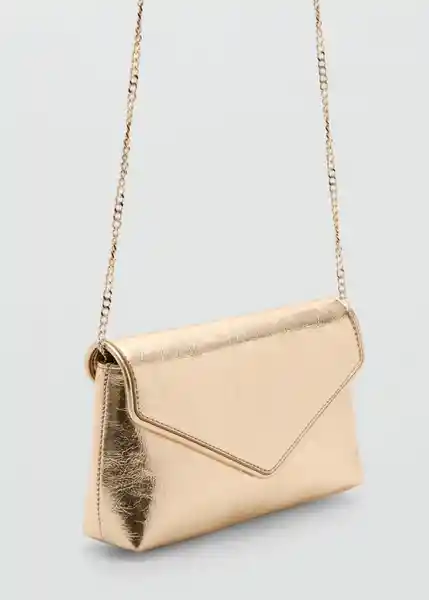 Bolso P Eugenia Oro Mujer Mango