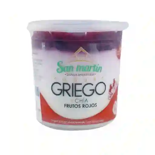 San Martin Yogurt Griego Frutos Rojos Y Chía