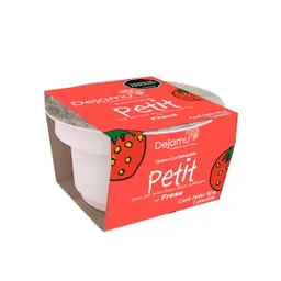 Petit Dejamu Postre Fresa