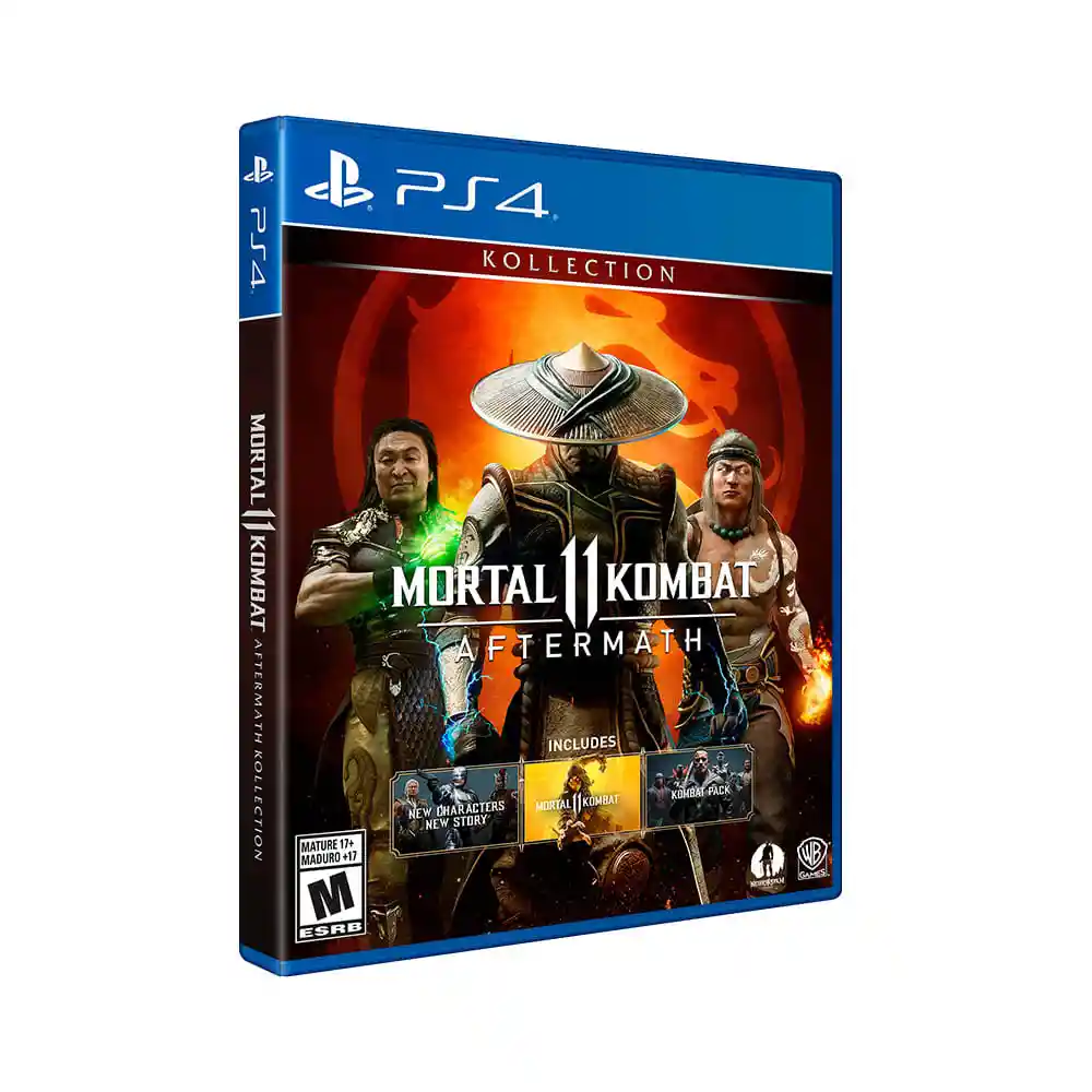 Vídeojuego Mortal Kombat 11 Aftermath Playstation 4