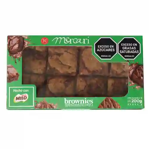 Caja de Mini Brownies de Milo X8