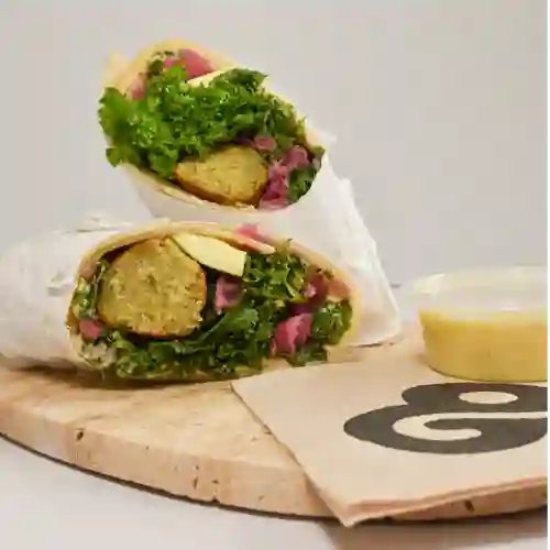 Combo Wrap Mediterráneo + Pita Chips