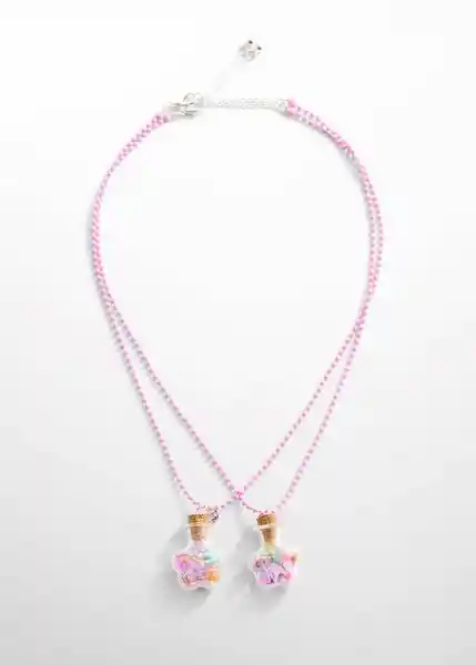 Pack Collar Tbottle Rosa Talla 99 Niñas Mango