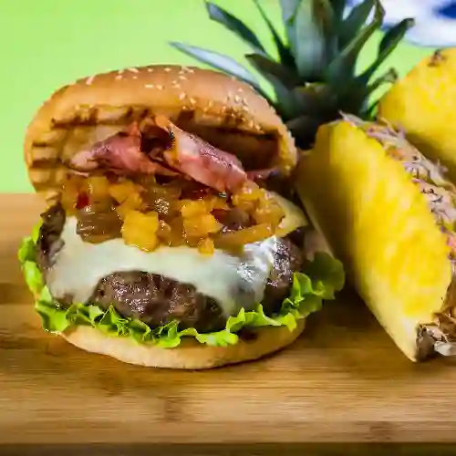 Hamburguesa Hawaiana