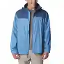 Columbia Chaqueta Glennaker Lake Hombre Azul Talla: L