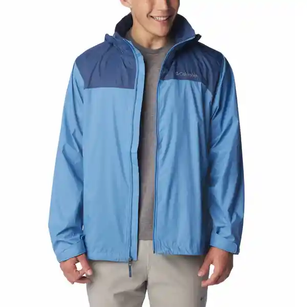 Columbia Chaqueta Glennaker Lake Hombre Azul Talla: L