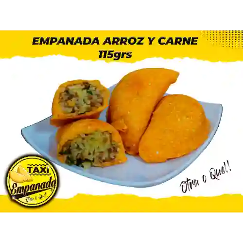 Empanada de Arroz y Carne de 115 Grs