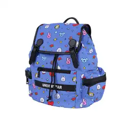 Maleta Multi Print Bt21 Azul Miniso