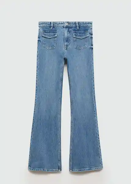 Jean Longf Tejano Oscuro Talla 19 Niños Mango