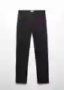 Jean Flowib Negro Talla 20 Niñas Mango