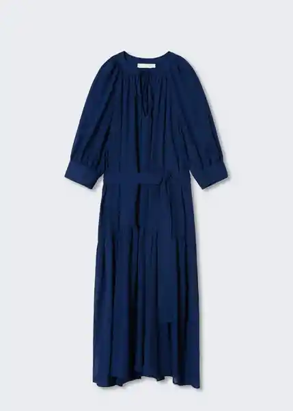 Vestido Dame-W Navy Talla M Mujer Mango