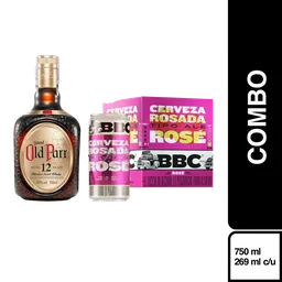 Old Parr Whisky 12 Años + BBC Cerveza Rosé