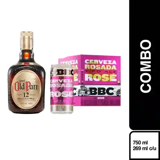 Old Parr Whisky 12 Años + BBC Cerveza Rosé