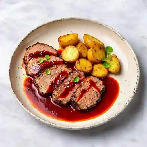 Lomo Sellado en Pimienta