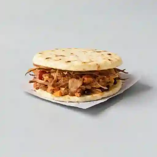 Arepa con Carne
