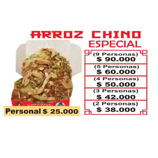 Arroz Chino Especial