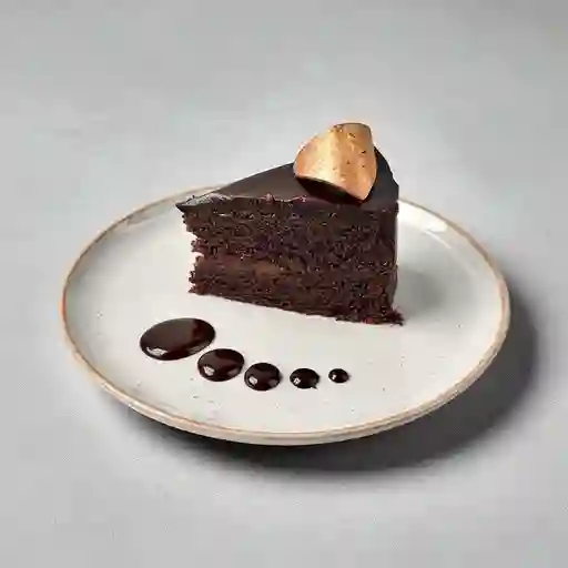 Porción de Torta de Chocolate Premium