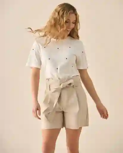 Camiseta Blanco 0 Claro Talla XL 603G040 Esprit