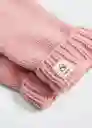 Guantes Quebecg Rosa Talla 18 Niñas Mango