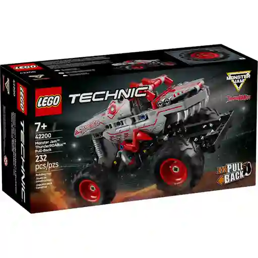 Set Construcción Monster Jam Thunderroarus Con Motor Carga Lego