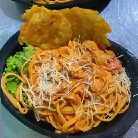 Espagueti a la marinera