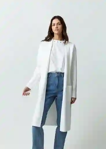 Gaban Tejido Mujer Crudo Marfil Claro Talla S 582G077 Naf Naf