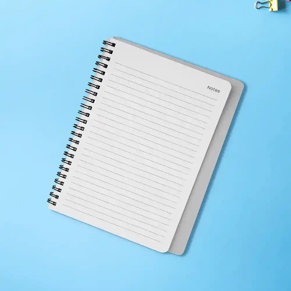 Cuaderno de Espiral con Plan Mensual Miniso