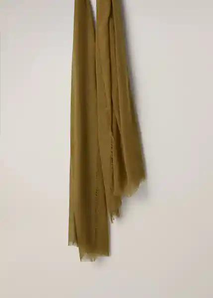 Mango Fular Cozy Oliva