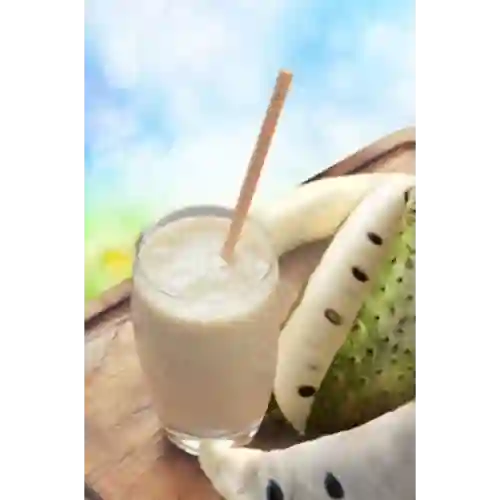 Jugo Natural de Guanábana en Leche