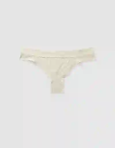 Calzón Blanco Aerie Talla SMALL 7540123 American Eagle