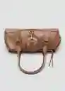Bolso M Amazona Caramelo Talla 99 Mujer Mango