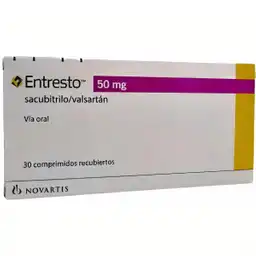 Entresto Natriurético (50 mg) Comprimidos Recubiertos