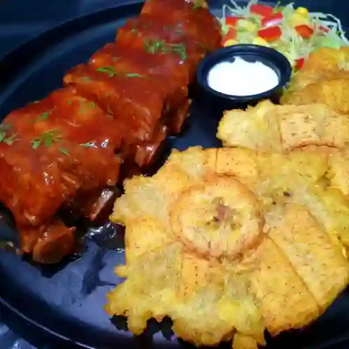 Costillitas de Cerdo en Salsa Bbq