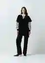 Gaban Tejido Mujer Negro Puro Ultra Oscuro Talla L 582G092 Naf Naf