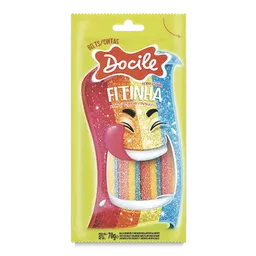 Docile Caramelo Graliz Cinta Colores Fresa cida 70 g