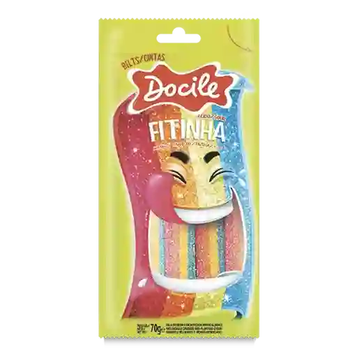 Docile Caramelo Graliz Cinta Colores Fresa cida 70 g